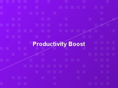 Productivity enhancement visualization with AI integration