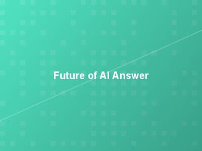 Futuristic visualization of AI technology advancement